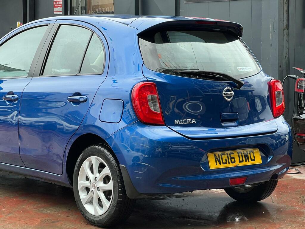 Nissan Micra Automatic Acenta Blue #11
