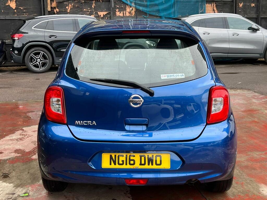 Nissan Micra Automatic Acenta Blue #12