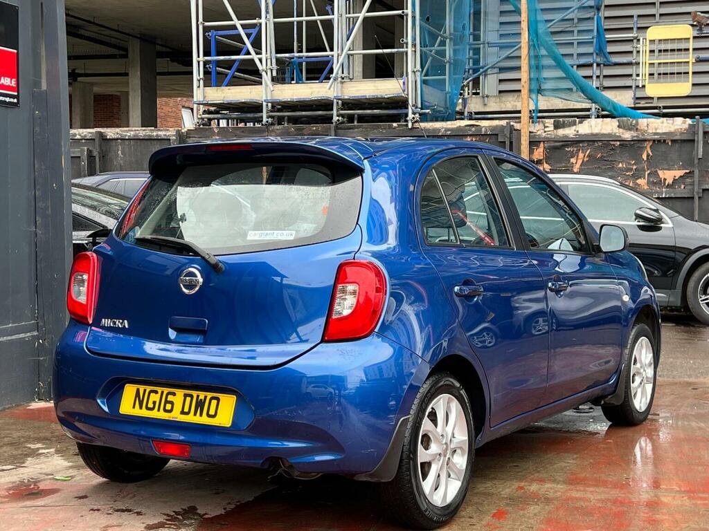 Nissan Micra 1.2 Acenta Euro 6 Blue #6