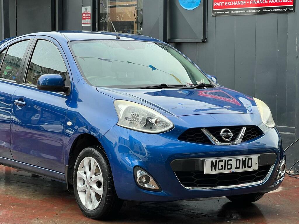 Nissan Micra Automatic Acenta Blue #10