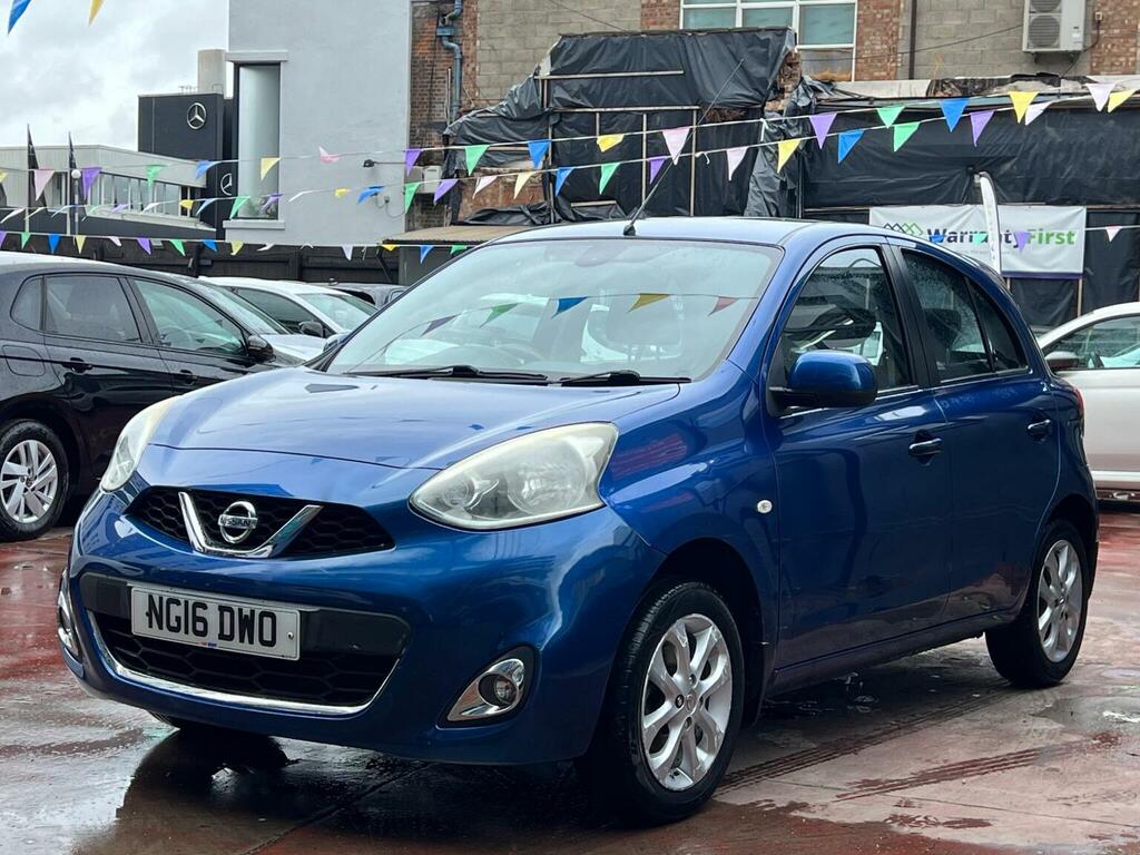 Nissan Micra 1.2 Acenta Euro 6 Blue #5