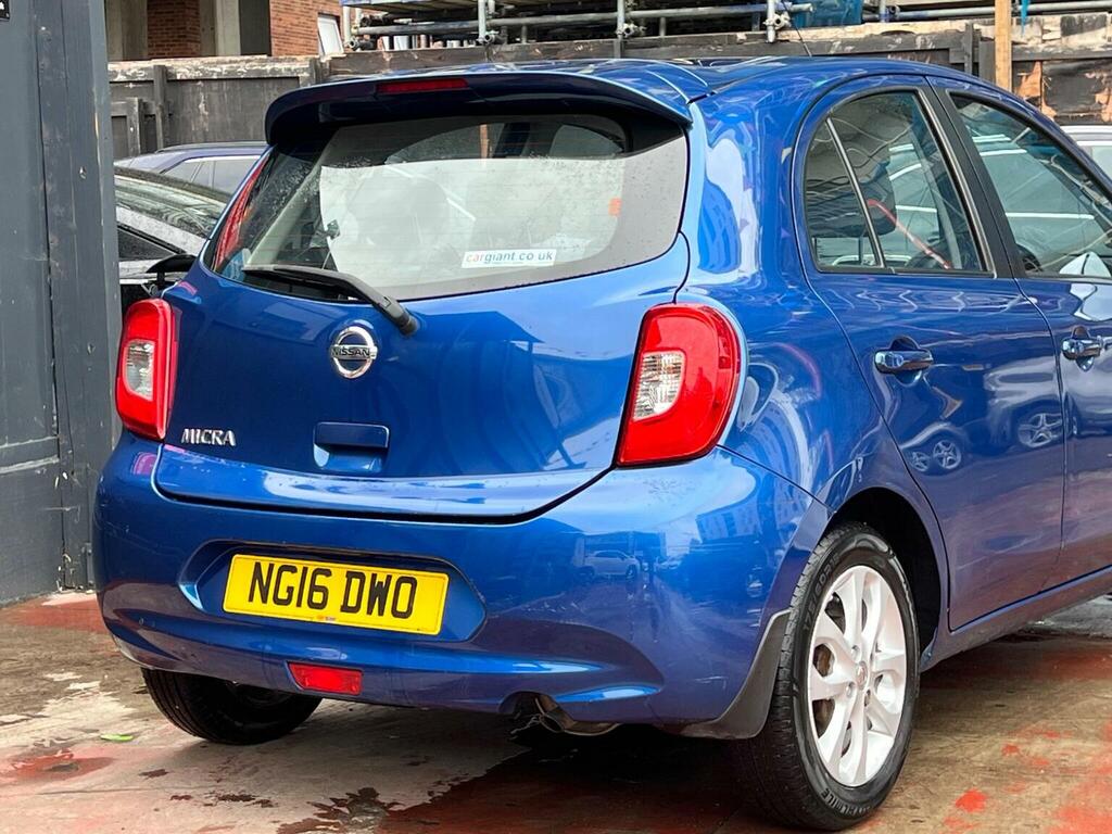 Nissan Micra Automatic Acenta Blue #7
