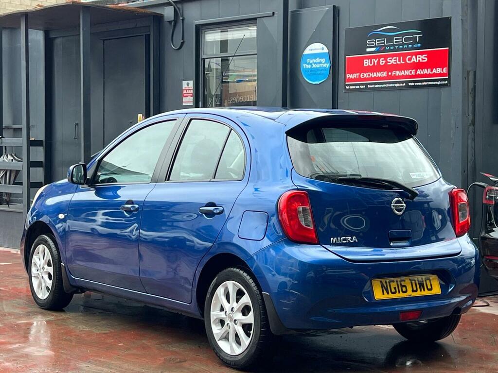 Nissan Micra 1.2 Acenta Euro 6 Blue #4