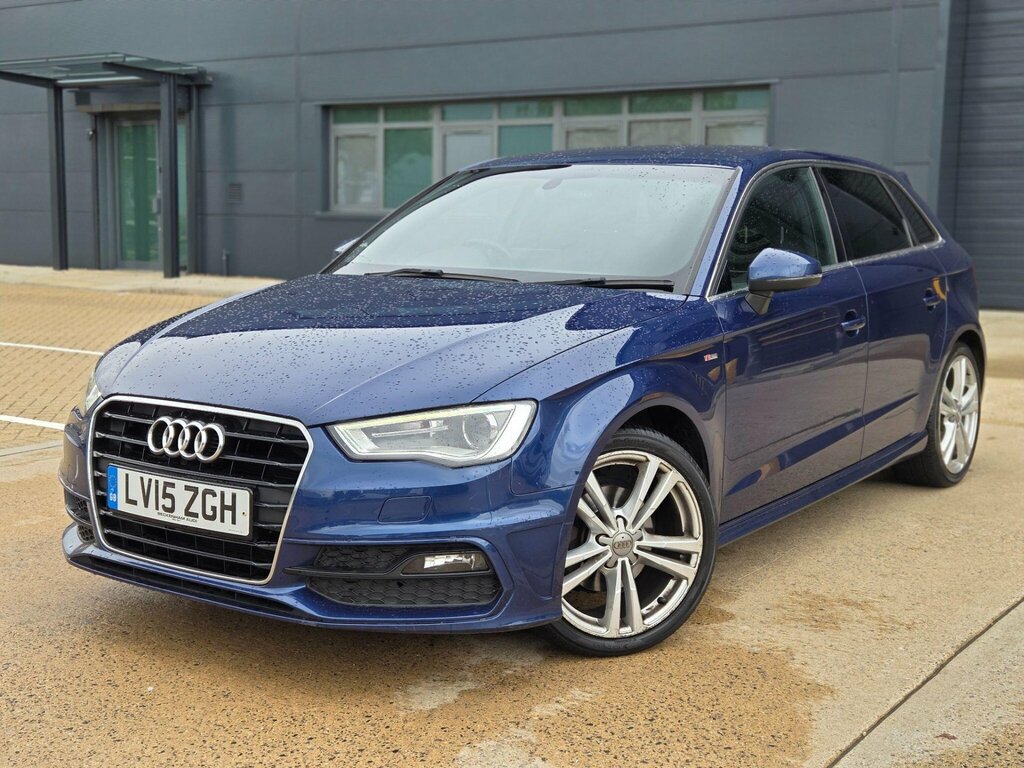 Audi A3 1.4 Tfsi Cod S Line Sportback Euro 6 Ss LV15ZGH Blue #2