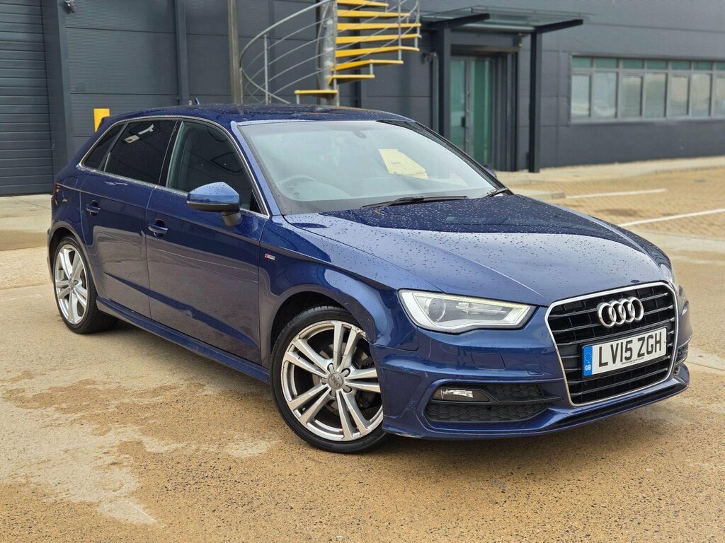 Audi A3 1.4 Tfsi Cod S Line Sportback Euro 6 Ss LV15ZGH Blue #5