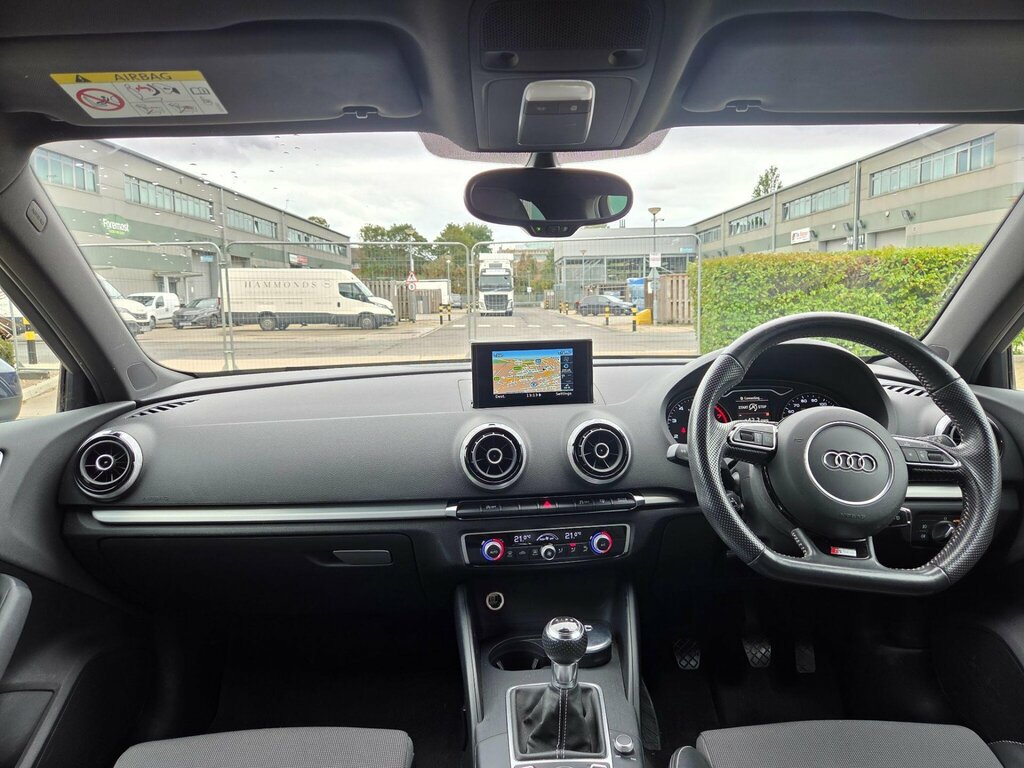 Audi A3 1.4 Tfsi Cod S Line Sportback Euro 6 Ss LV15ZGH Blue #3