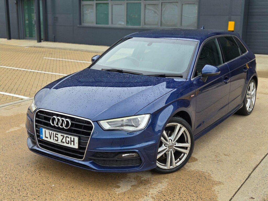 Audi A3 1.4 Tfsi Cod S Line Sportback Euro 6 Ss LV15ZGH Blue #6