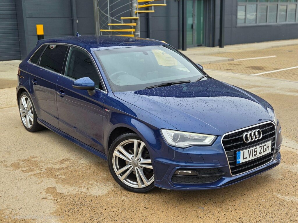 Audi A3 1.4 Tfsi Cod S Line Sportback Euro 6 Ss Blue