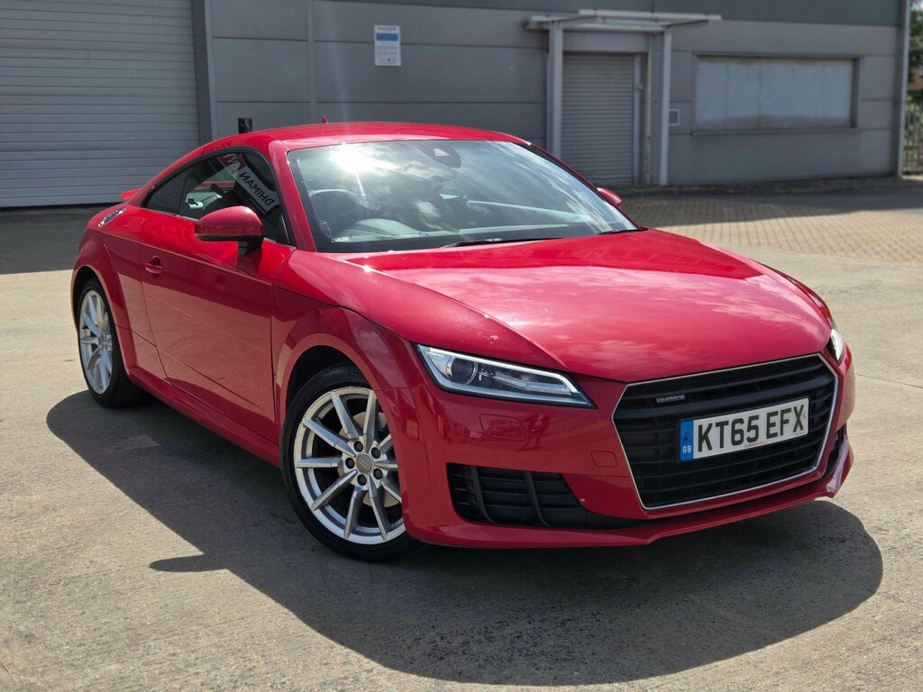 Audi TT 2.0 Tfsi Sport S Tronic Quattro Euro 6 Ss Red #6