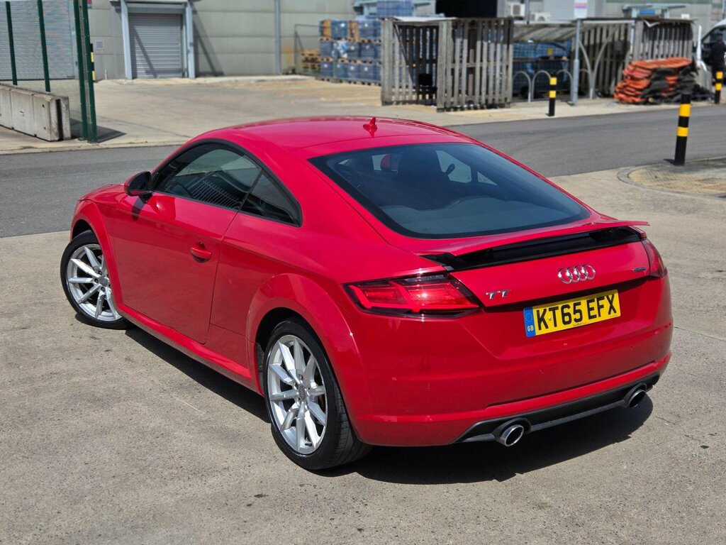 Audi TT 2.0 Tfsi Sport S Tronic Quattro Euro 6 Ss Red #3