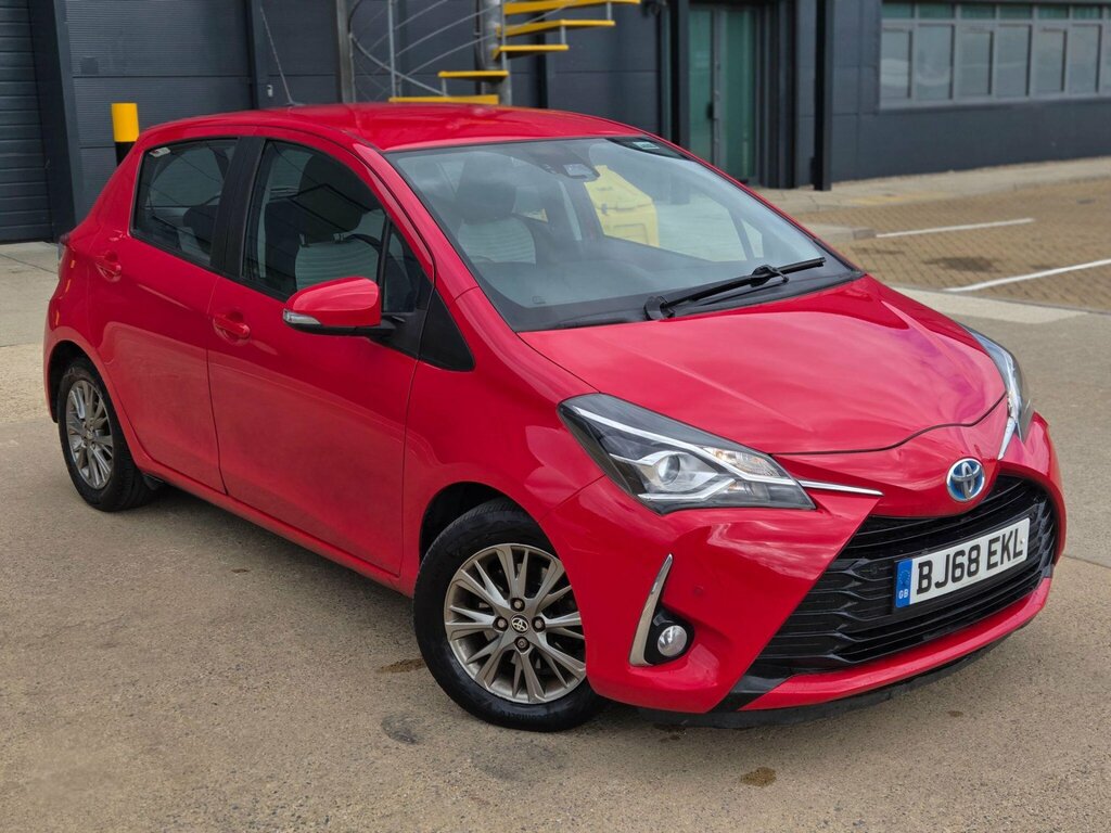 Toyota Yaris 1.5 Vvt-h Icon E-cvt Euro 6 Ss Red #5