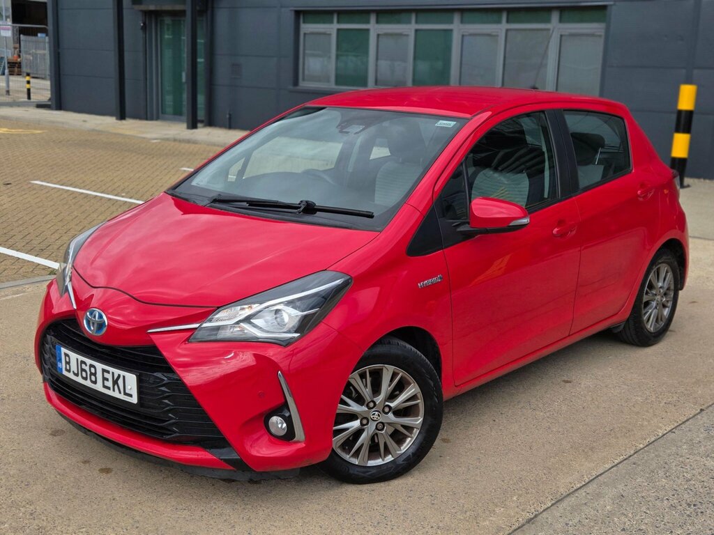 Toyota Yaris 1.5 Vvt-h Icon E-cvt Euro 6 Ss Red #6
