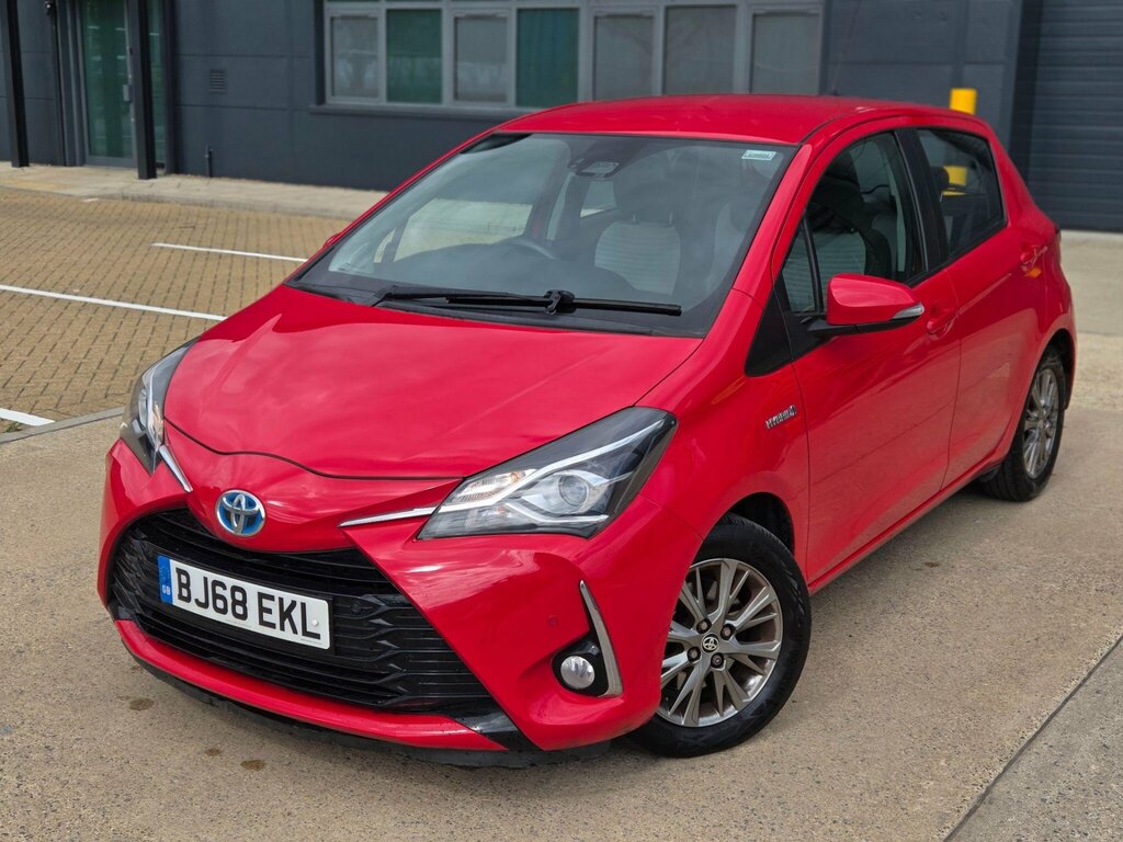 Toyota Yaris 1.5 Vvt-h Icon E-cvt Euro 6 Ss Red #2