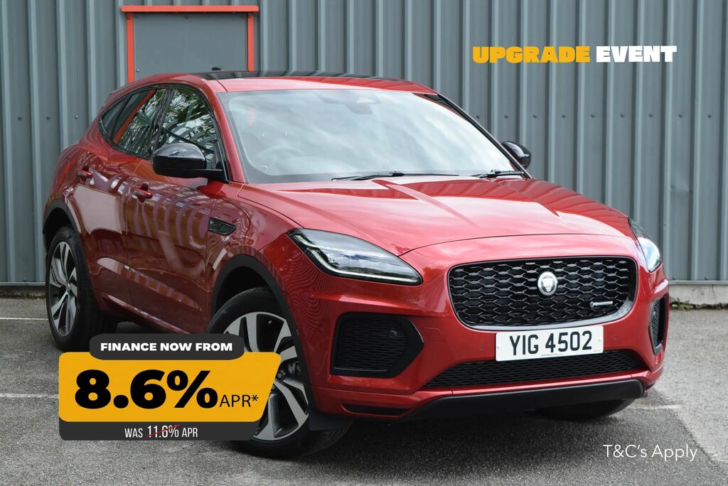 Jaguar E-Pace 2.0 D200 R-dynamic Hse Black Red