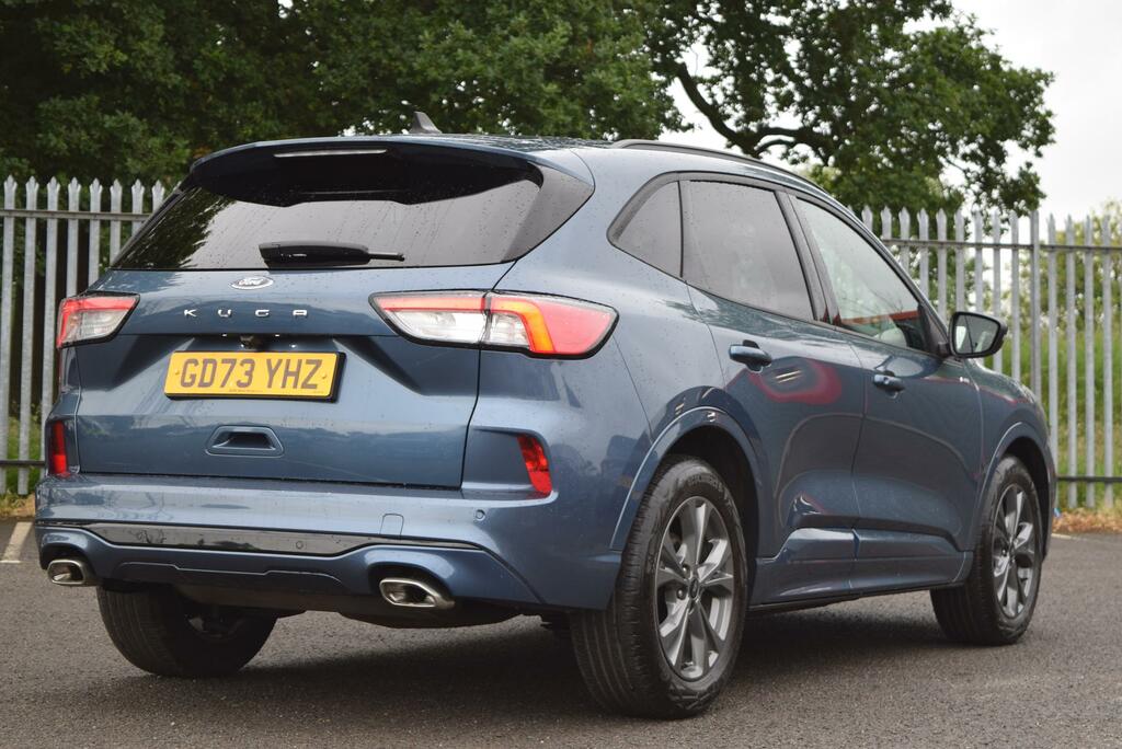 Ford Kuga 1.5 Ecoboost 150 St-line Edition GD73YHZ Blue #4