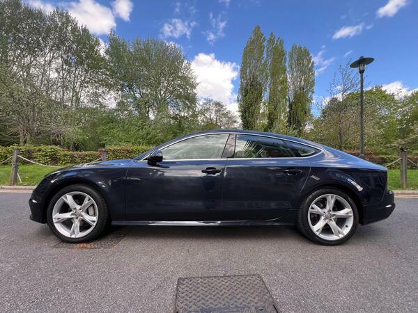 Audi A7 3.0 Tdi Quattro Black Edition S Tronic Red #7