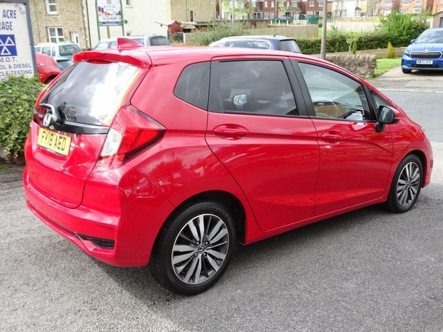 Honda Jazz 1.3 I-vtec Ex Cvt Euro 6 Ss Red #5