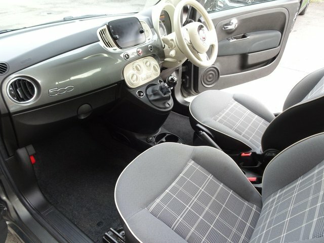 Fiat 500 1.2 Lounge Euro 6 Ss Grey #3