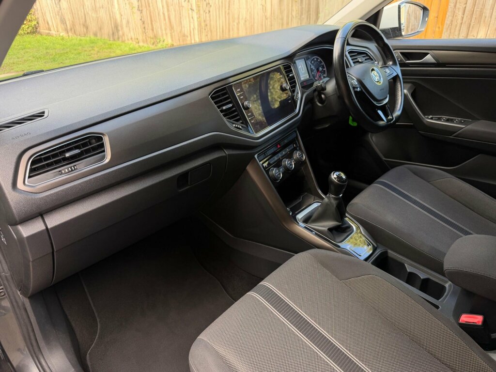 Volkswagen T-Roc 1.5 Tsi Evo Design Euro 6 Ss Grey #3
