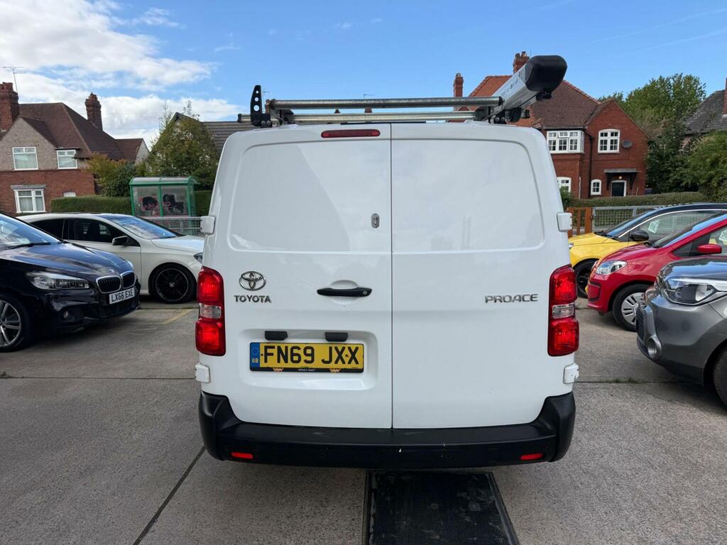 Toyota PROACE Panel Van 2.0D Icon Long Panel Van Lwb Euro 6 Ss FN69JXX White #4
