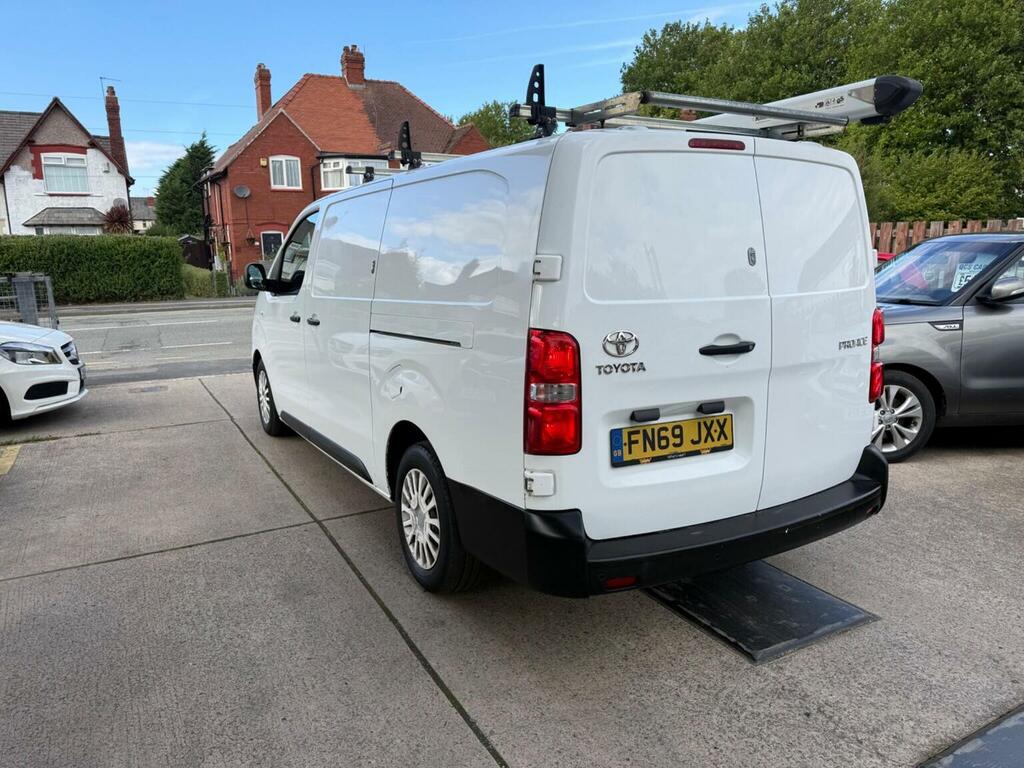 Toyota PROACE Panel Van 2.0D Icon Long Panel Van Lwb Euro 6 Ss FN69JXX White #5
