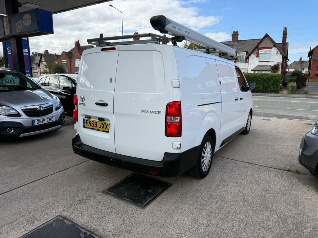 Toyota PROACE Panel Van 2.0D Icon Long Panel Van Lwb Euro 6 Ss FN69JXX White #3