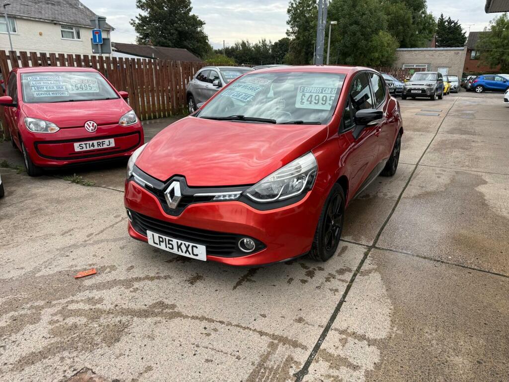 Renault Clio Hatchback 1.5 Dci Dynamique Medianav Euro 5 Ss LP15KXC Red #6