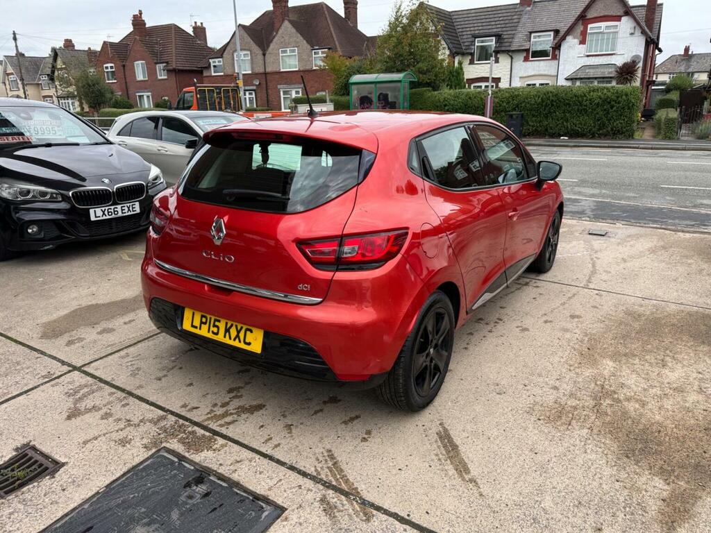 Renault Clio Hatchback 1.5 Dci Dynamique Medianav Euro 5 Ss LP15KXC Red #2