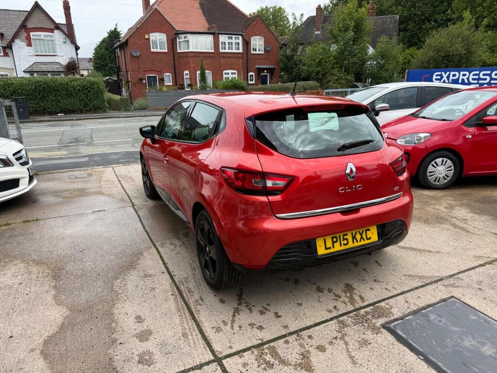Renault Clio Hatchback 1.5 Dci Dynamique Medianav Euro 5 Ss LP15KXC Red #4