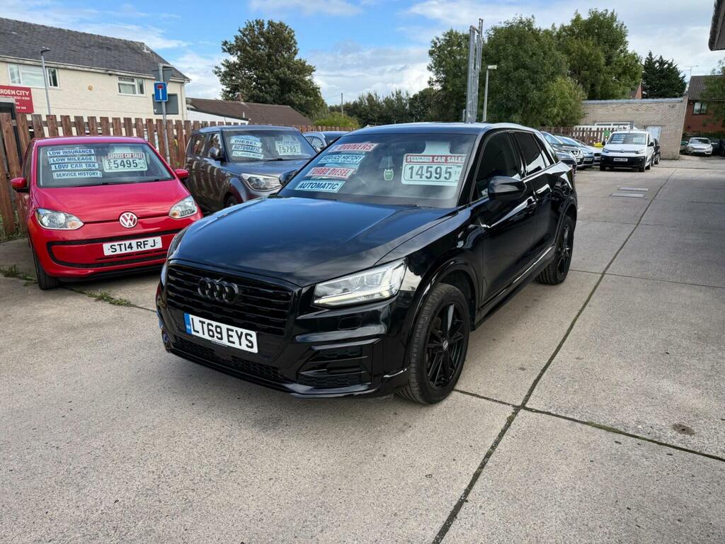 Audi Q2 1.6 Tdi 30 S Line S Tronic Euro 6 Ss Black #3