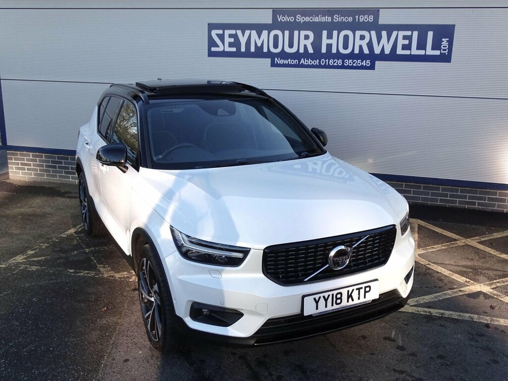 Volvo XC40 2.0 D4 R-design Awd Euro 6 Ss White #2