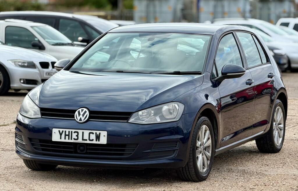 Volkswagen Golf Se Blue #2