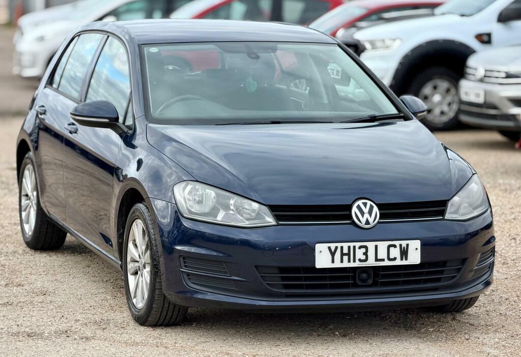 Volkswagen Golf Se Blue #5