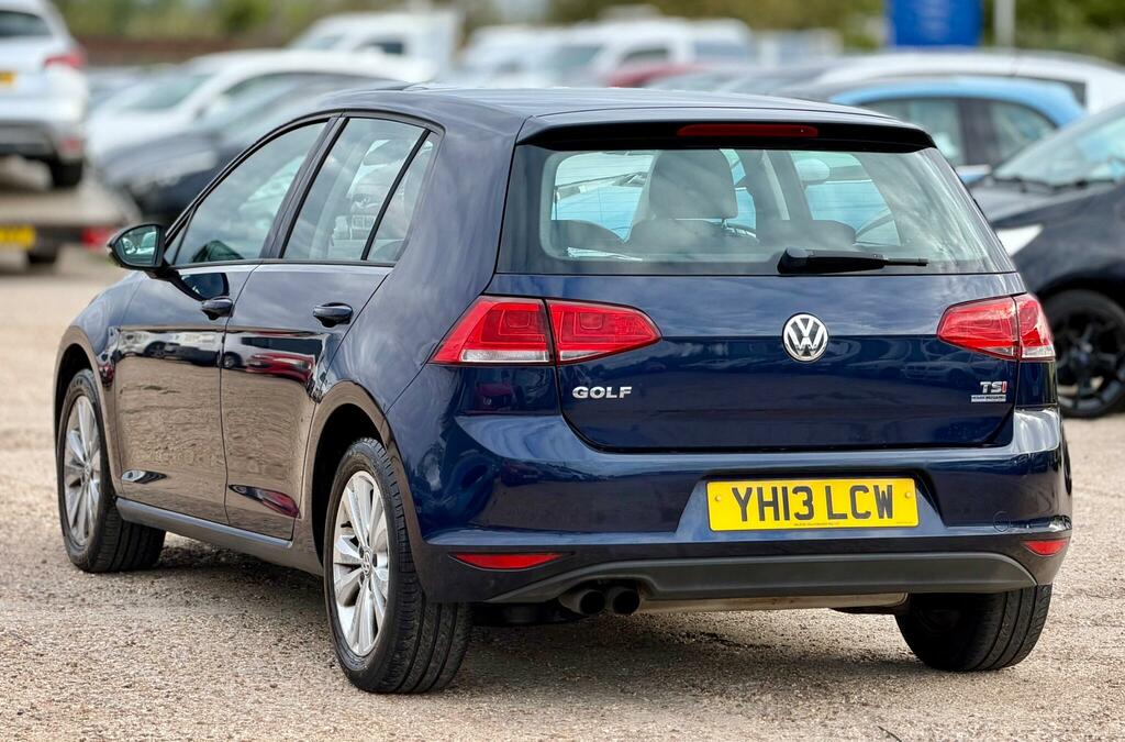 Volkswagen Golf Se Blue #3