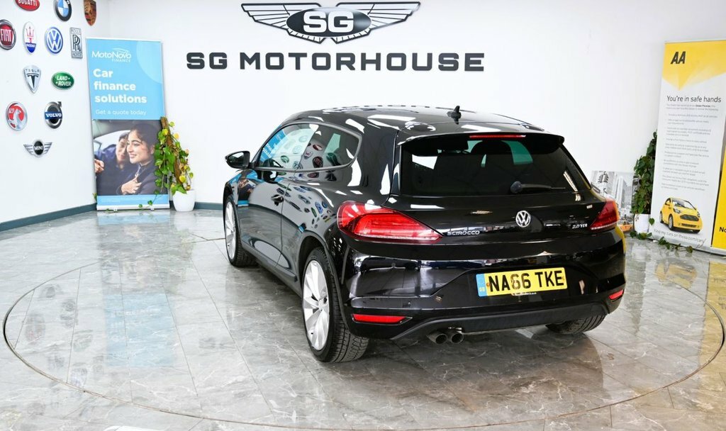 Volkswagen Scirocco 1.4 Tsi Bluemotion Tech Gt Black Edition Hatchback White #17