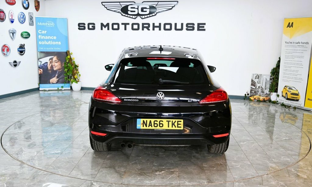 Volkswagen Scirocco 1.4 Tsi Bluemotion Tech Gt Black Edition Hatchback White #7