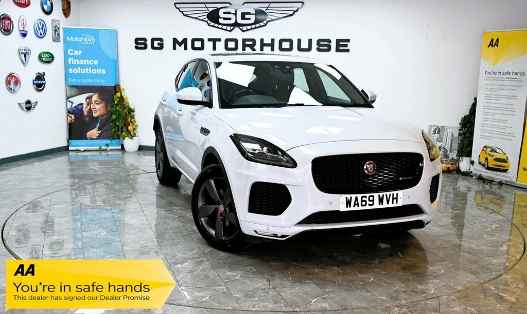 Jaguar E-Pace 2L Chequered Flag White
