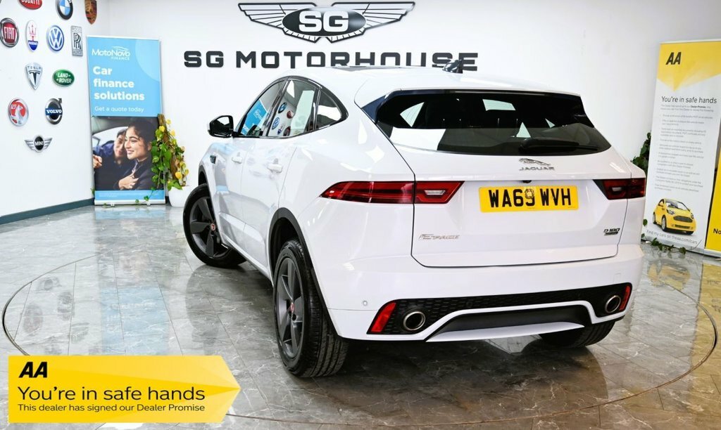 Jaguar E-Pace 2L Chequered Flag White #2