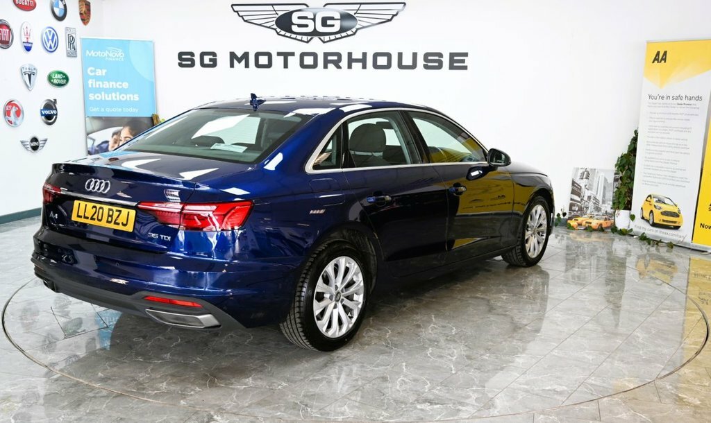 Audi A4 35 Tdi Sport White #13