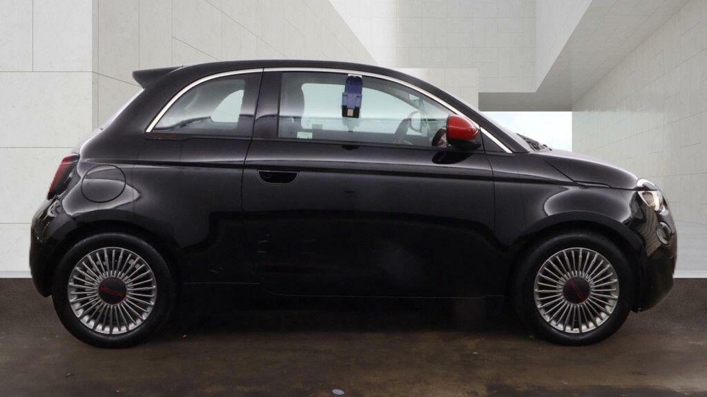 Fiat 500E Icon Black #4
