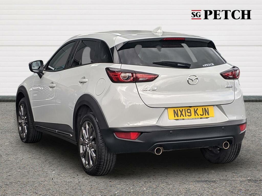 Mazda CX-3 2.0 Skyactiv-g Se-l Nav Euro 6 Ss White #4