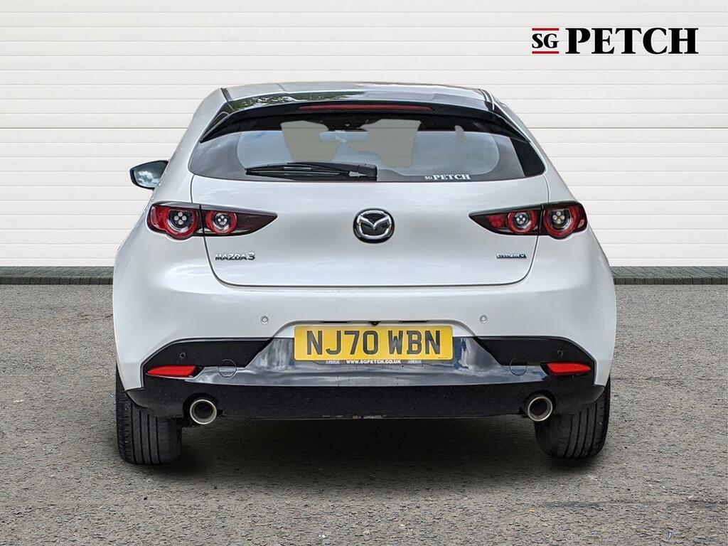 Mazda 3 2.0 Skyactiv X Mhev Sport Lux Hatchback Black #4