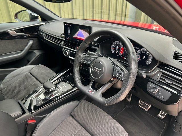 Audi A4 2.0 Tfsi 35 Black Edition Saloon S Tron Red #2