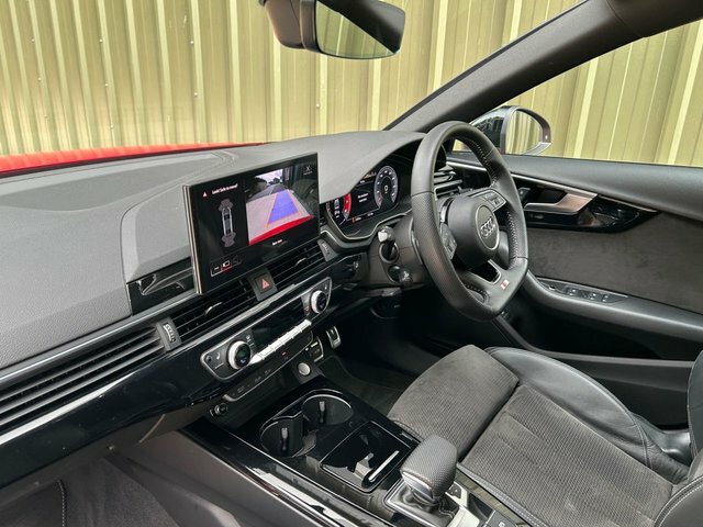 Audi A4 2.0 Tfsi 35 Black Edition Saloon S Tron Red #5