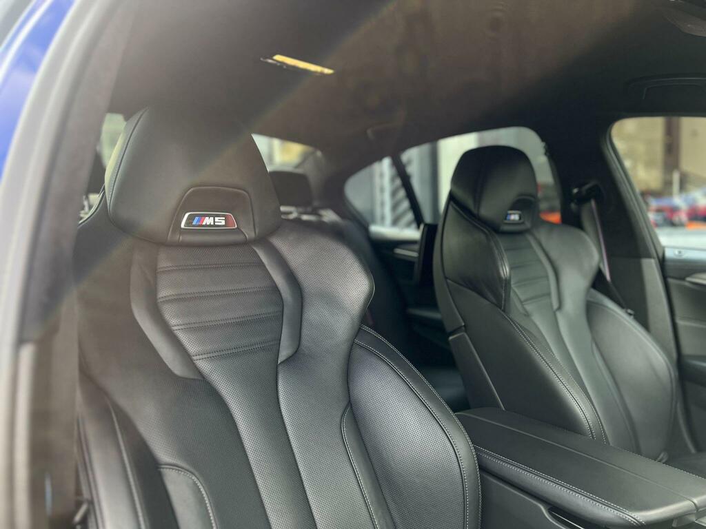 BMW M5 Competition Blue #3