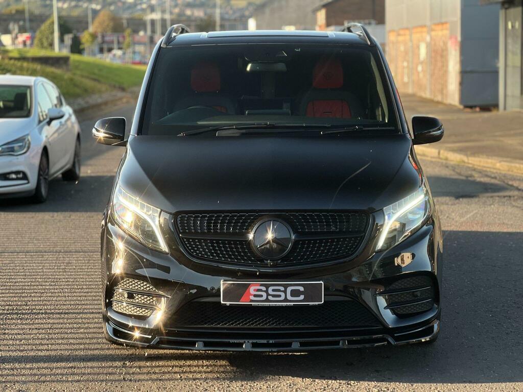 Mercedes-Benz V Class 2.0 V220d Amg Line G-tronic Euro 6 Ss Xlwb Black #4