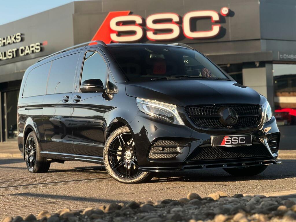 Mercedes-Benz V Class 2.0 V220d Amg Line G-tronic Euro 6 Ss Xlwb Black