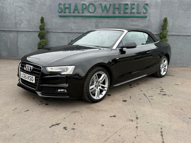 Audi A5 3.0 Tdi V6 S Line Convertible S Tronic Black #4