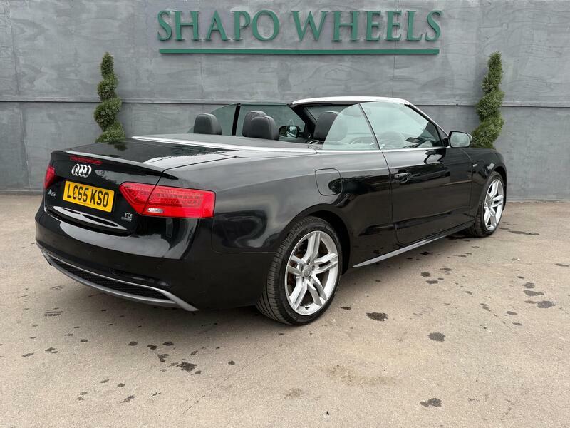 Audi A5 3.0 Tdi V6 S Line Convertible S Tronic Black #5