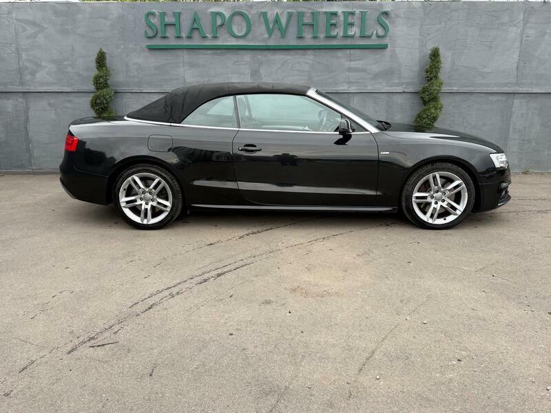 Audi A5 3.0 Tdi V6 S Line Convertible S Tronic Black #6